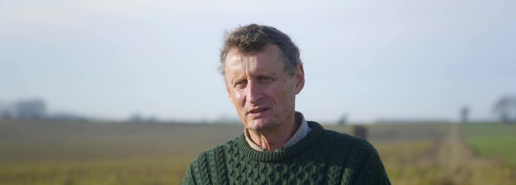 Bernard de Franssu, agiculteur pratiquant l’agroforesterie