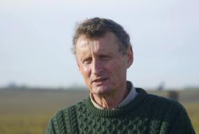 Bernard de Franssu, agiculteur pratiquant l’agroforesterie